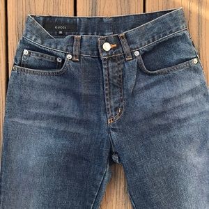 Gucci❤️Womens Dark Wash Flare Jeans IT:38